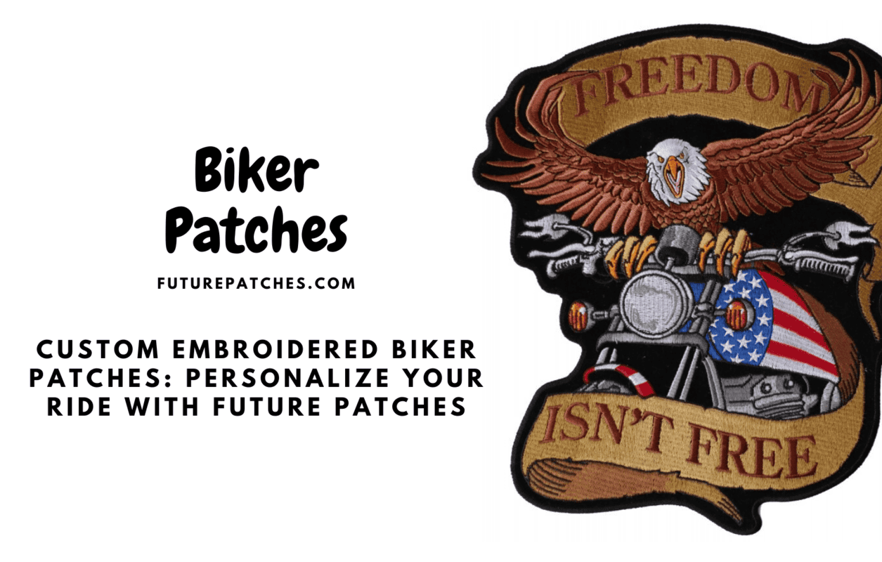 Custom Embroidered Biker Patches