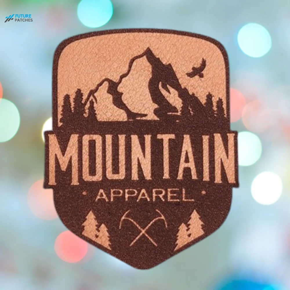 custom leather patch for T Shirts