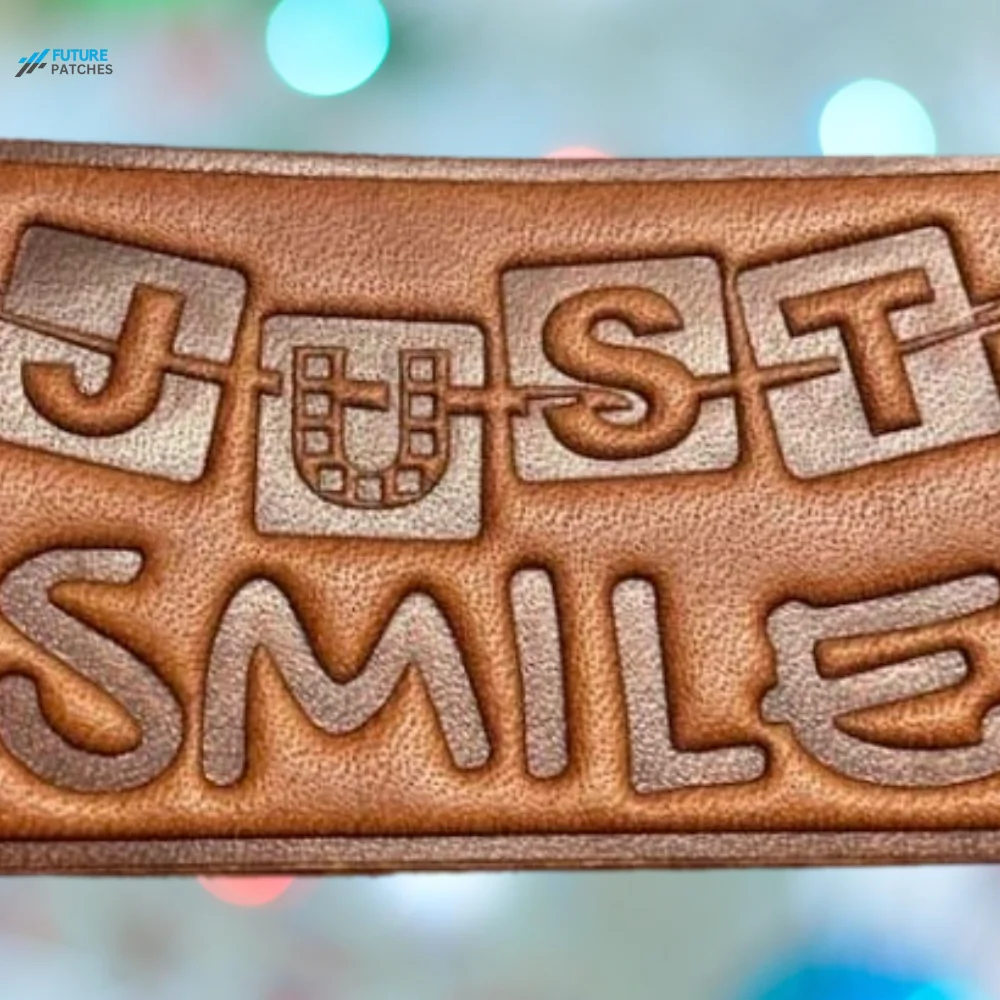 custom leather patch for Hat